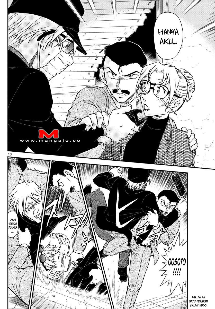 Detective Conan Chapter 986 Indonesia Bahasa dan Spoiler Detective 987 di Mangajo