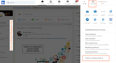 Create a Linkedin Company Page 1