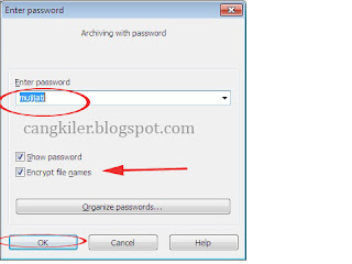 Cara Membuat Pasword RAR