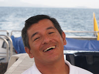 Photograph of Harry Jimenez, owner of San Cristobal's Galapagos Eco Lodge