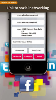 WorldCard Mobile iPhone App