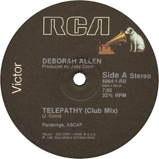 Telepathy (Club Mix) - Deborah Allen http://80smusicremixes.blogspot.co.uk