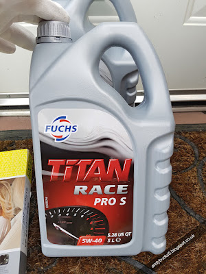 Fuchs Titan Race Pro S 5L bottle of fully synthetic ester oil