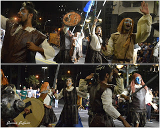 Desfile Inaugural del Carnaval. Parodistas. Uruguay. 2019. Aristophanes