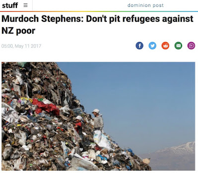 Refugees poverty New Zealand poor Murdoch Stephens