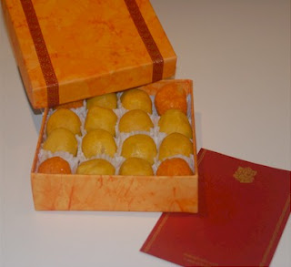 Diwali Cards with Mithai