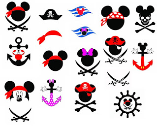 Mickey pirate svg,cut files,silhouette clipart,vinyl files,vector digital,svg file,svg cut file,clipart svg,graphics clipart