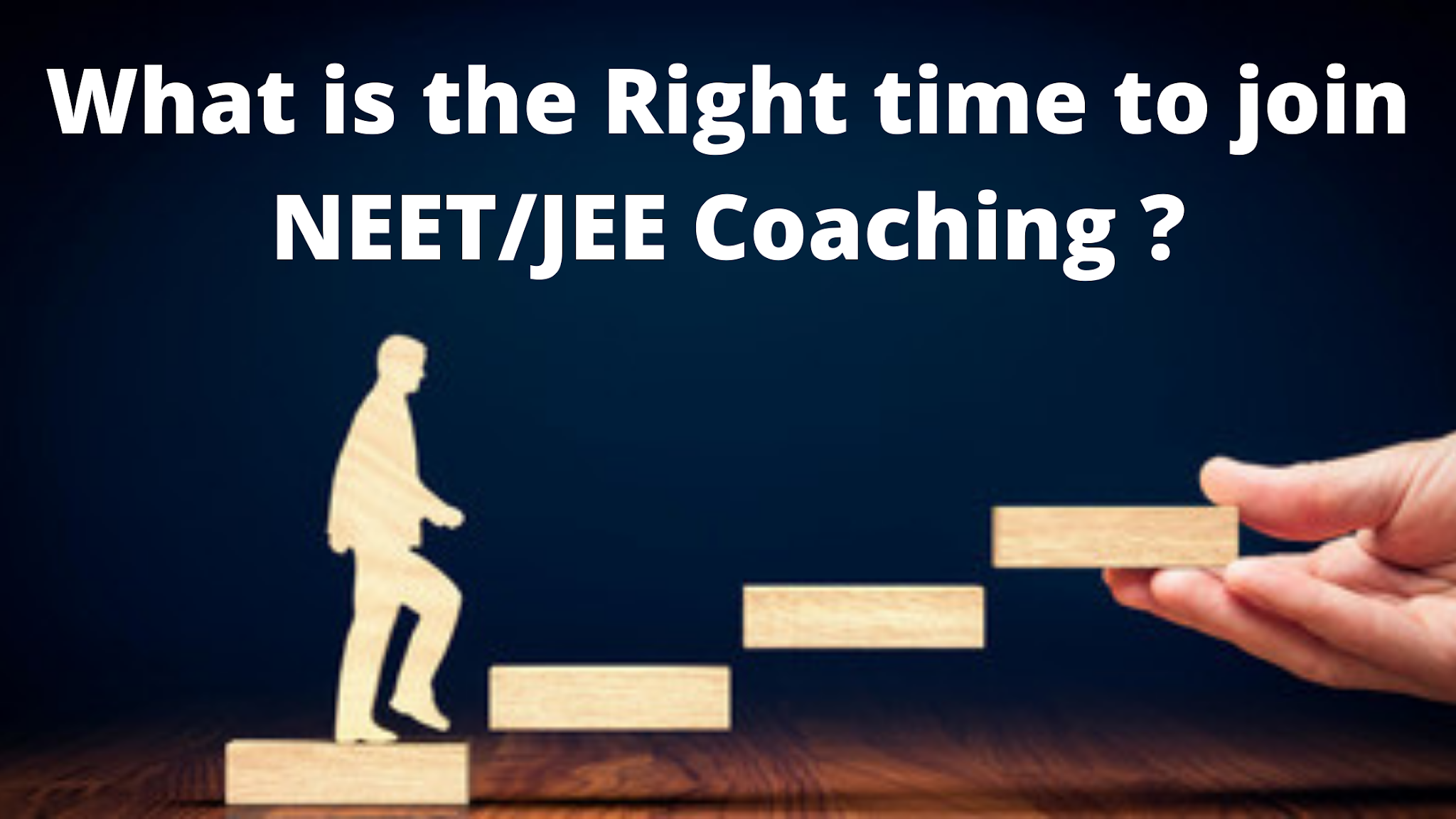 What is the Right time to join NEET/JEE Coaching ?