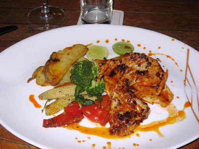 Snapper grilled at Baypoint View