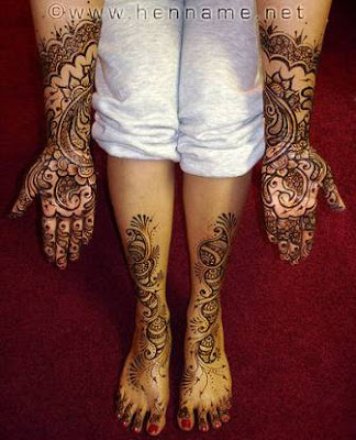 Beautiful mehndi art