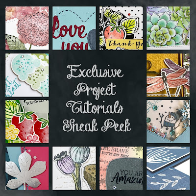 Exclusive Project Tutorials Sneak Peek for my customers!  | Nature's INKspirations by Angie McKenzie