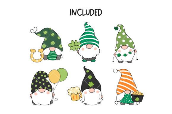 Etsy St Patrick&#39;s Day Gnomes SVG Bundle Free cut files for your personal DIY projects