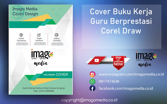 Cover Buku Kerja Guru Berprestasi Corel Draw