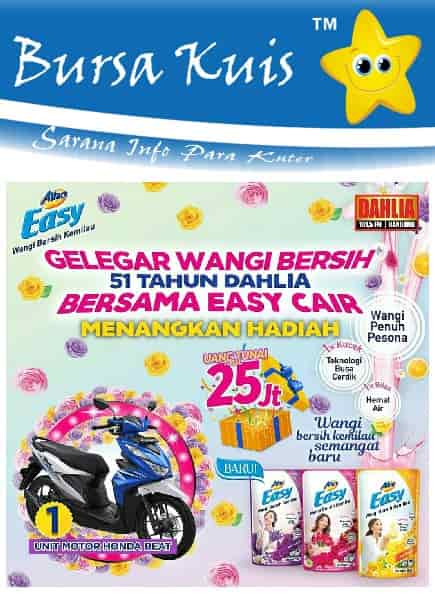 Promo Undian Terbaru Attack Easy Cair Berhadiah Sepeda Motor