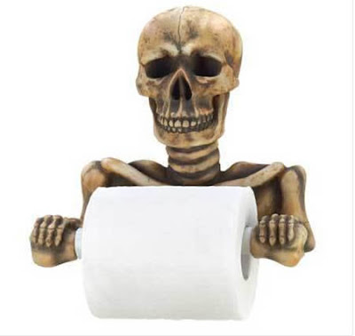 Funny unusual toilet paper holder