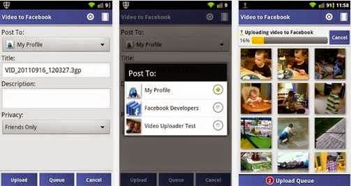 Cara Upload Video Ke Facebook Di Android Cara Upload Video Ke Facebook Di Android