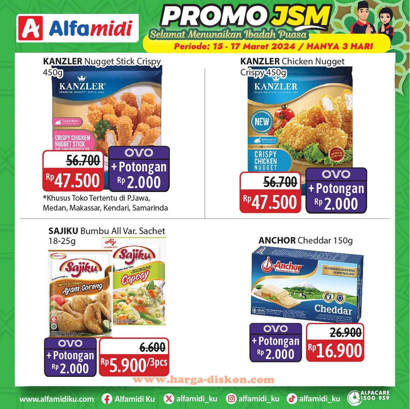 Promo ALFAMIDI Akhir Pekan Promo JSM 15 - 17 Maret 2024