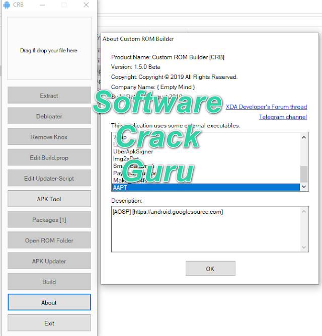 [Windows] Custom ROM Builder [CRB] [V1.5] [New Release] Free Download Working 100%