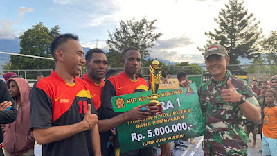 Ini Juaranya Turnamen Mini Socce HUT ke 62 Kostrad Berakhir 