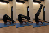 Pike press to headstand