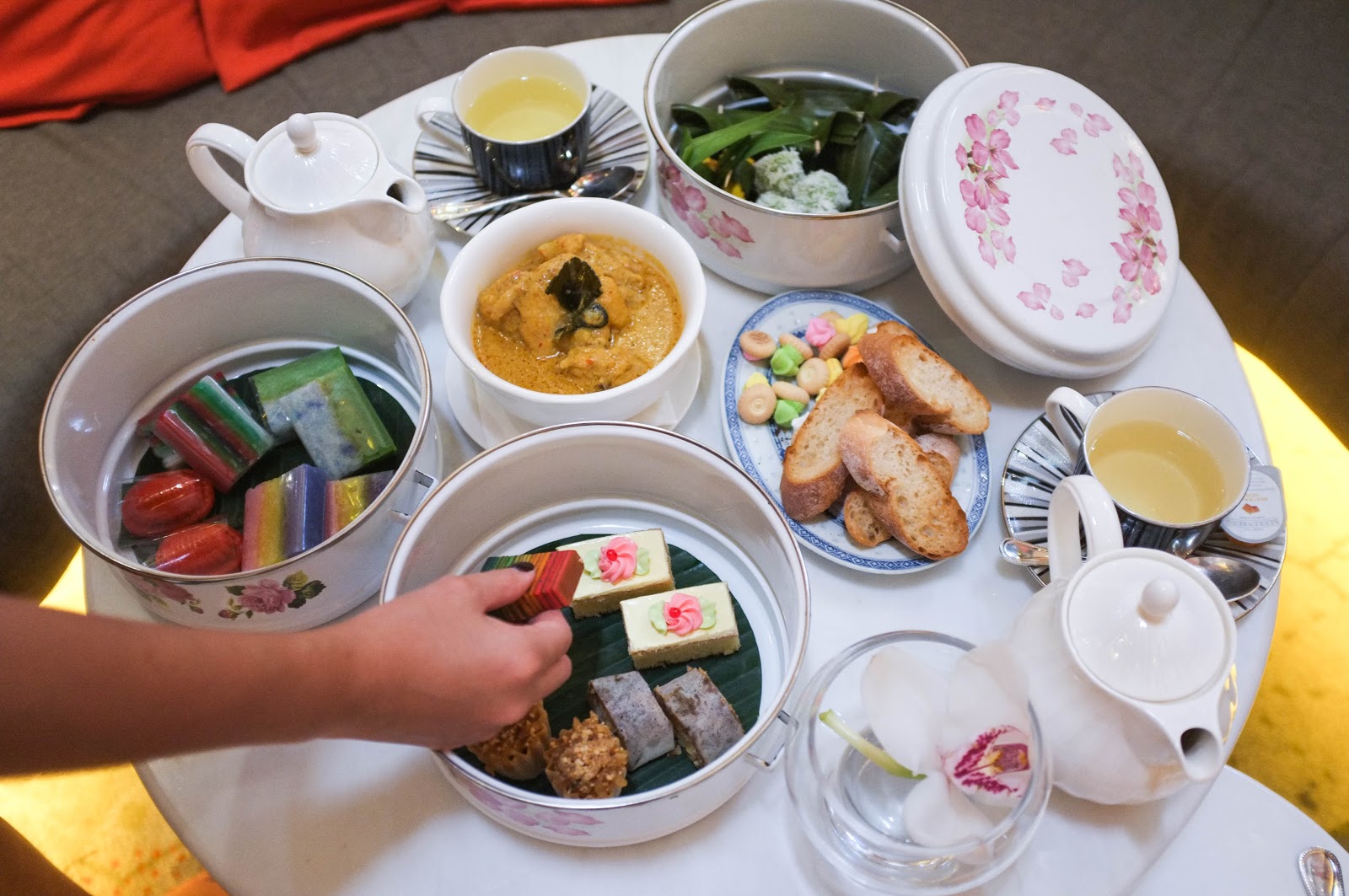 Pan Pacific Singapore Afternoon Tea Sets - Peranakan Style 