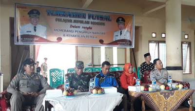 turnamen futsal seruni cup 2019, kelurahan selong, kecamatan selong, lombok timur