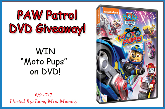 Paw Patrol, Moto Pups, Moto Pups DVD, Preschool shows, Nickelodeon TV Shows