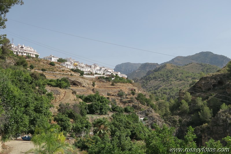 Frigiliana - Rio Higueron - Acequia de Lizar