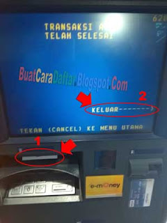 bagaimana cara mengambil uang di atm mandiri