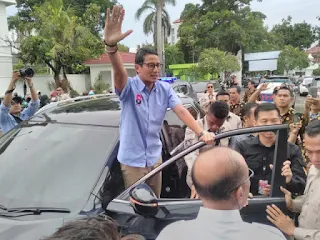 Sandiago Uno Datang ke Cirebon Namun Di Tolak Datang Ke buntet