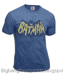 Blue Retro Batman T-Shirt for man