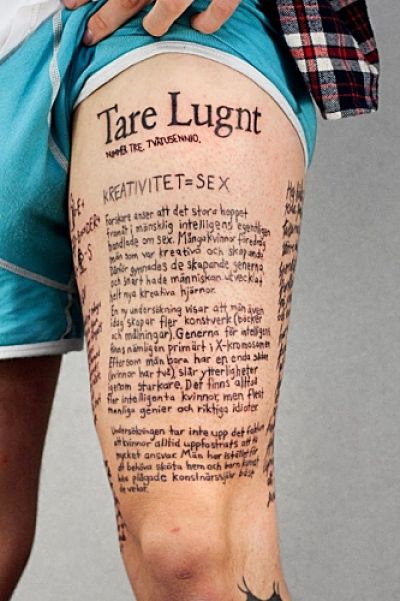 one word tattoos