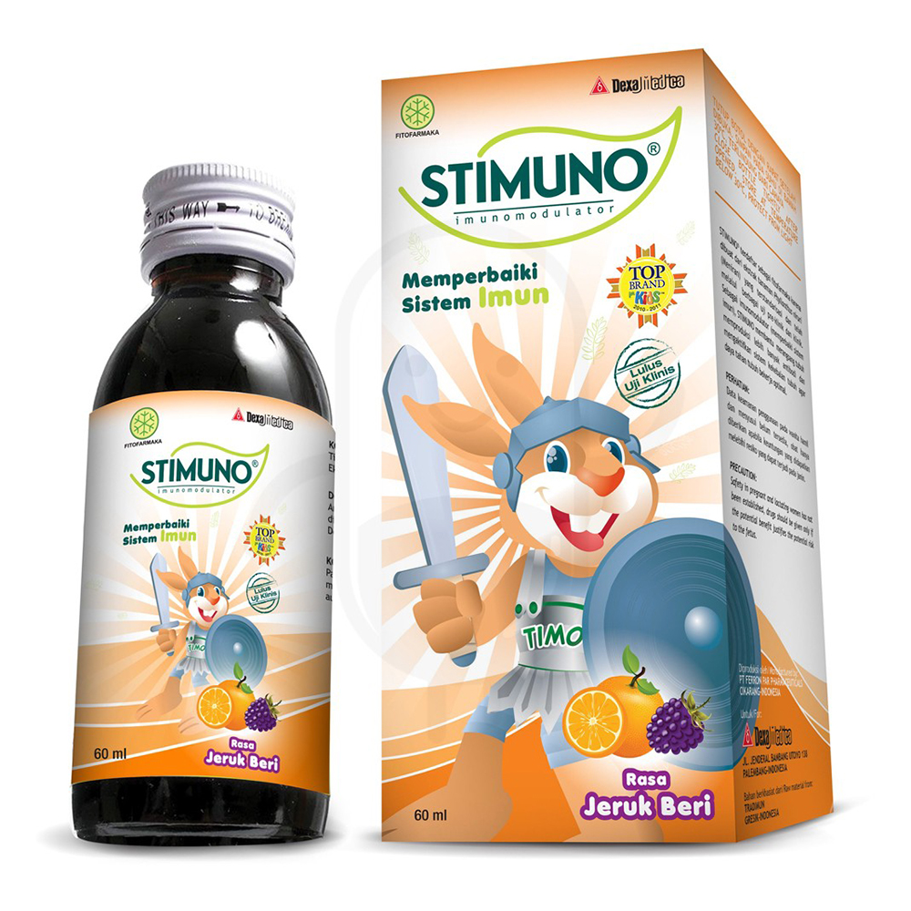 Stimuno Untuk Balita Suplemen Herbal Pembangkit Daya Tahan