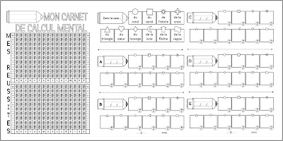 carnet de calcul mental