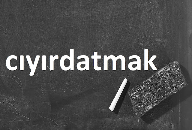 cıyırdatmak