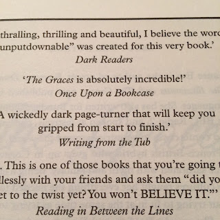 Quote in the New Edition of The Graces by Laure Eve