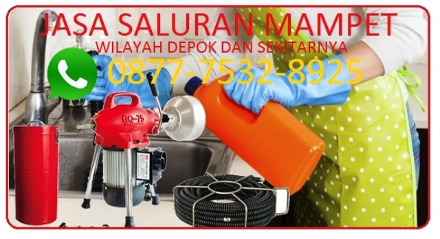 JASA SALURAN AIR MAMPET DEPOK