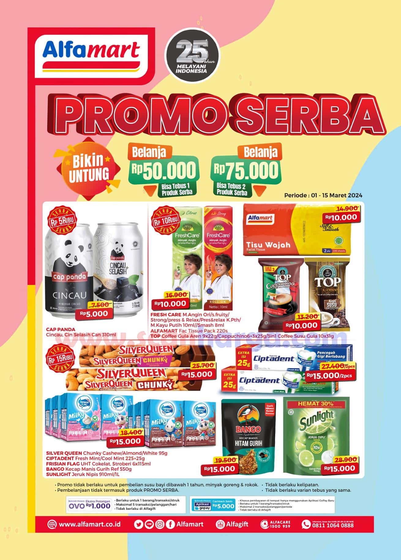 Promo Alfamart SERBA Periode 1 - 15 Maret 2024