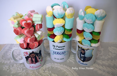 taza personalizada chuches comunión