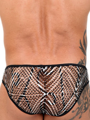 Pistol Pete Zebra Brief Underwear Black Back Cool4guys Online Store