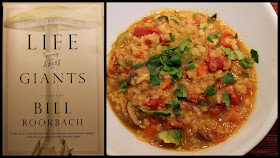 Red Lentil Stew inspired by Life Among Giants by Bill Roorbach