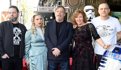 Marilou York with her husband Mark Hamill & their kids