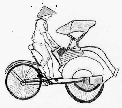 1001 Gambar Keren Gambar Becak 1001 Gambar Keren Gambar Becak