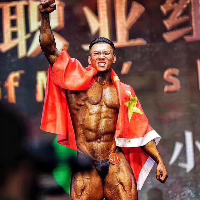 Lu Chenhui Win Golden Times 2018 Bodybuilding Grand Prix China