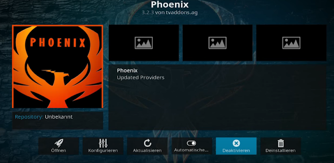 Phoenix Addon in Kodi17