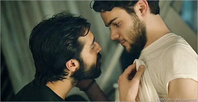 Don't blink or you'll miss the one moment of sexual tension in LOOKING.