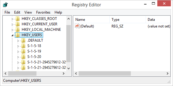 HKEY User