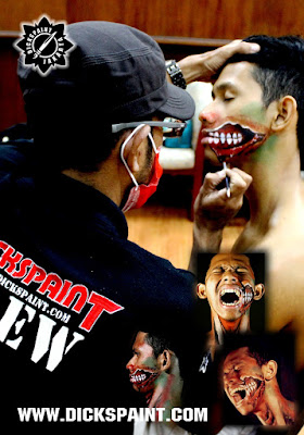 make up zombie jakarta