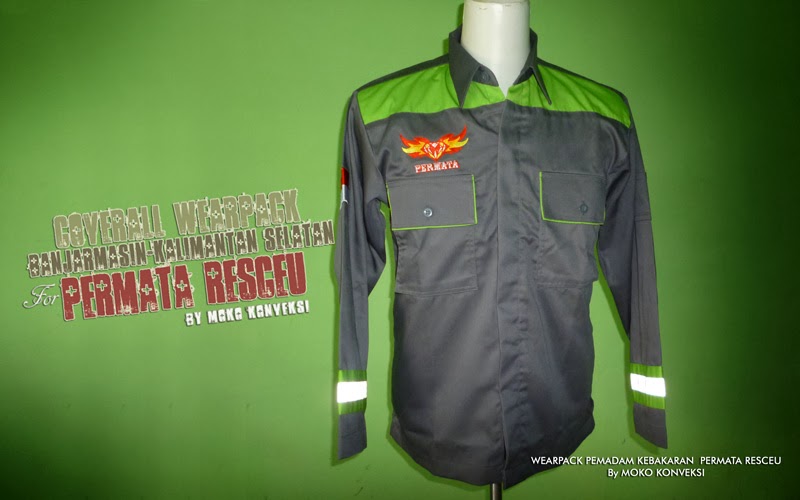 COVERALL WEARPACK SERAGAM PEMADAM KEBAKARAN PERMATA RESCUE 