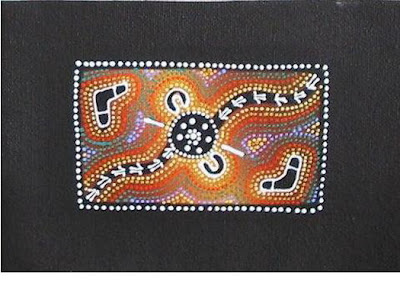 aboriginal art, aboriginal dot painting